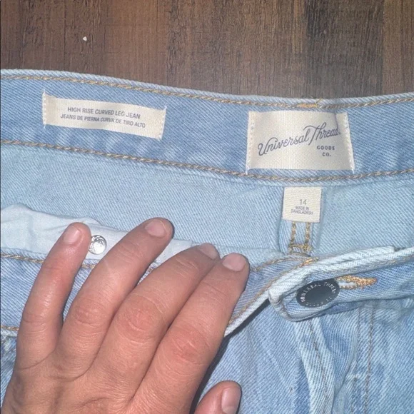 Universal Thread Light Blue Flare Jeans - Picture 2 of 9